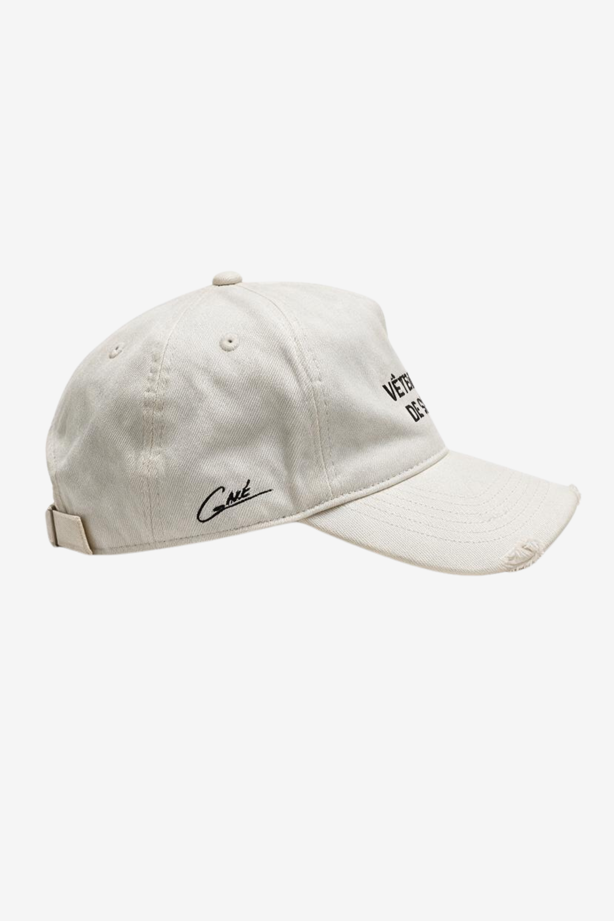 VDS Distressed Cap – Vintage White