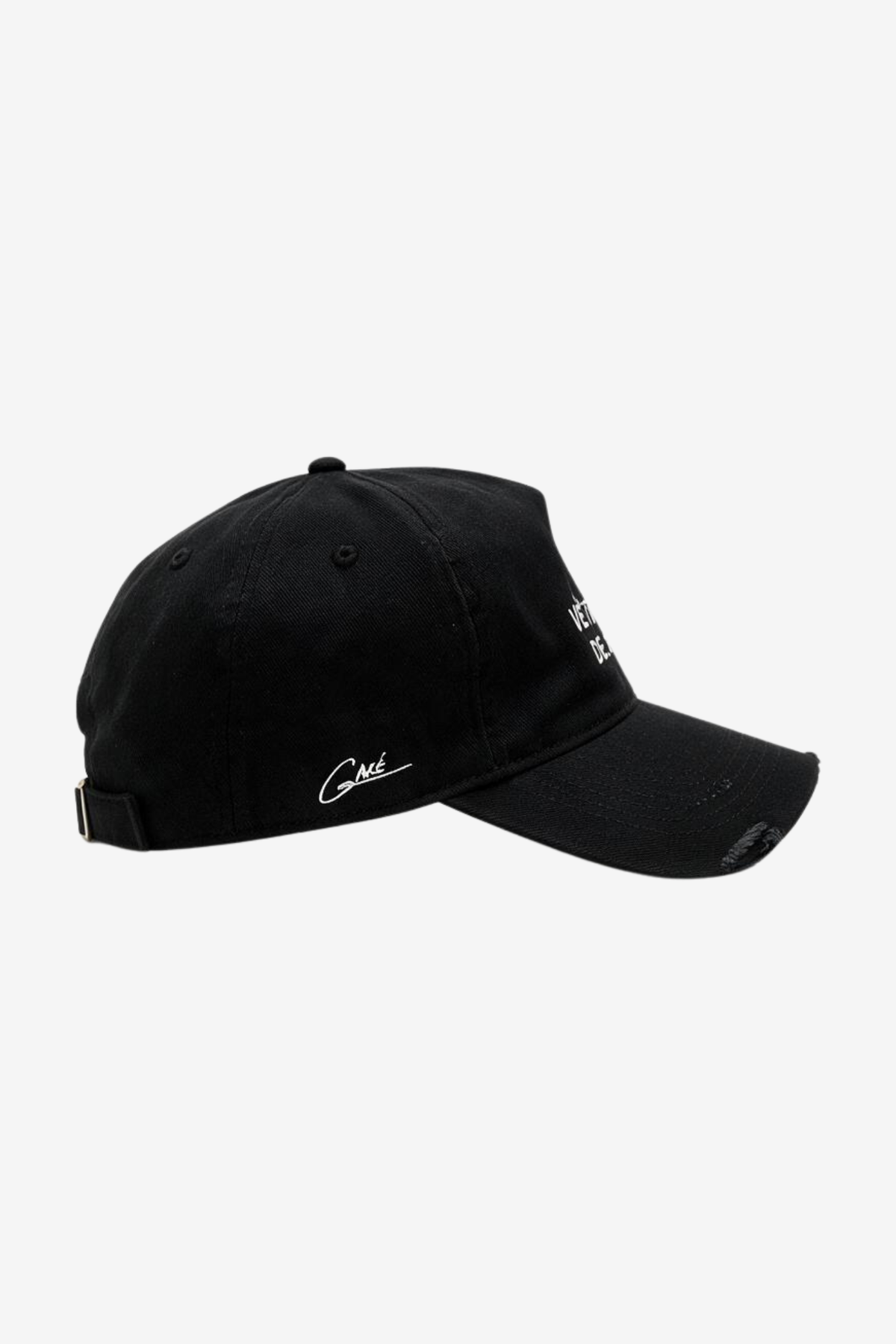 VDS Distressed Cap – Vintage Black