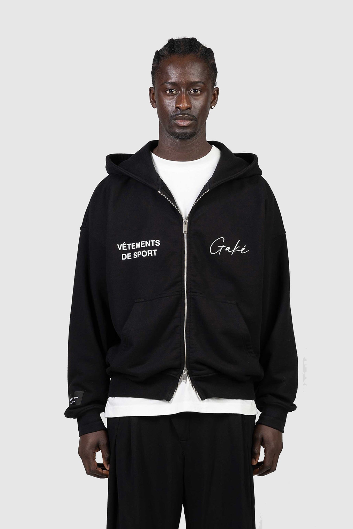 VDS Zip Hoodie - Black