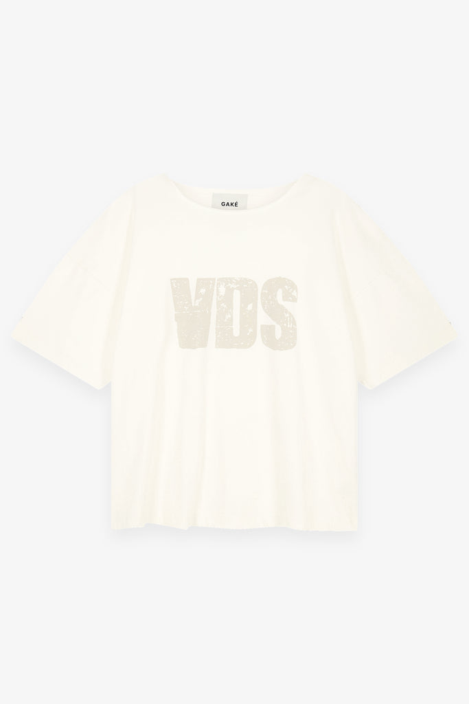 Faded VDS T-shirt – Vintage White