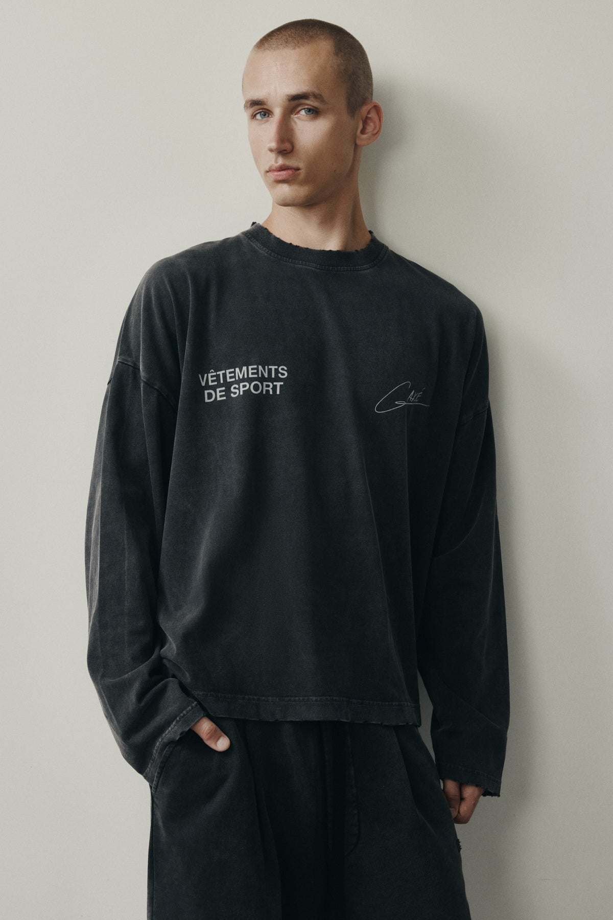 Classic VDS Signature Long Sleeve – Vintage Black