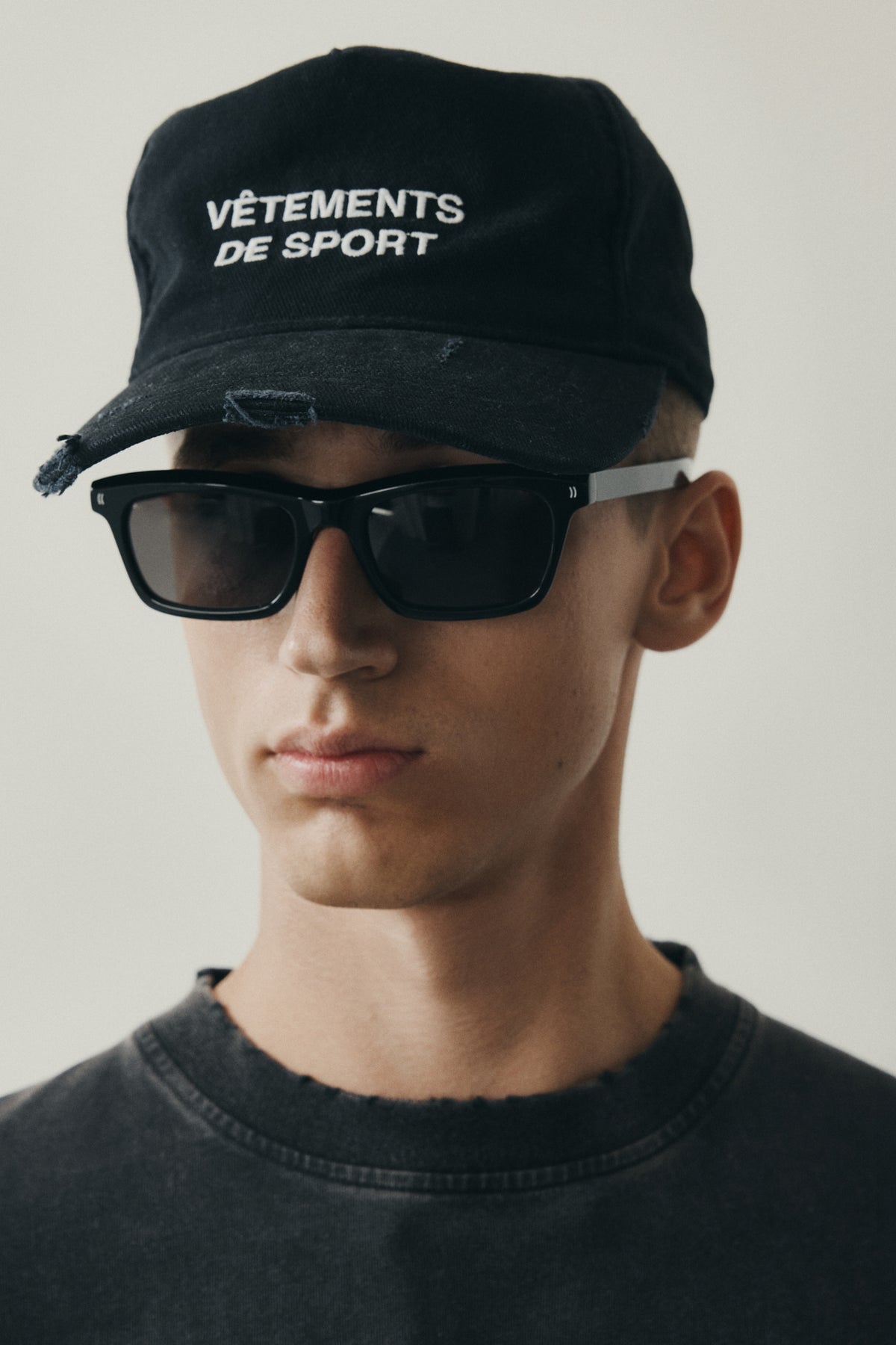 VDS Distressed Cap – Vintage Black